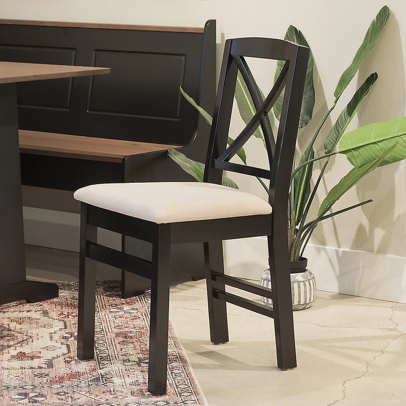 Linon Tarlton 2-pc. Upholstered Dining Chair