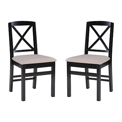 Linon Tarlton 2-pc. Upholstered Dining Chair