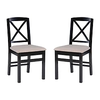 Linon Tarlton 2-pc. Upholstered Dining Chair