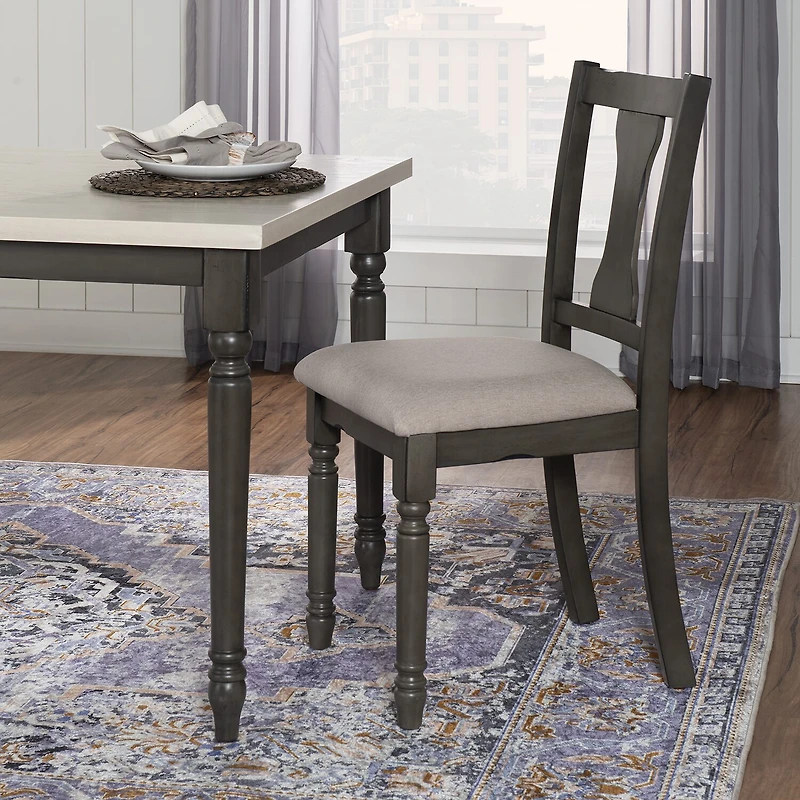Linon Theona 2-pc. Upholstered Dining Chair