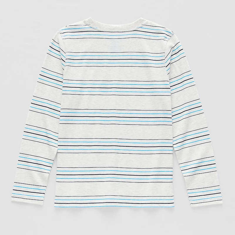 Thereabouts Little & Big Kid Boys Crew Neck Long Sleeve T-Shirt