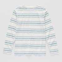 Thereabouts Little & Big Kid Boys Crew Neck Long Sleeve T-Shirt