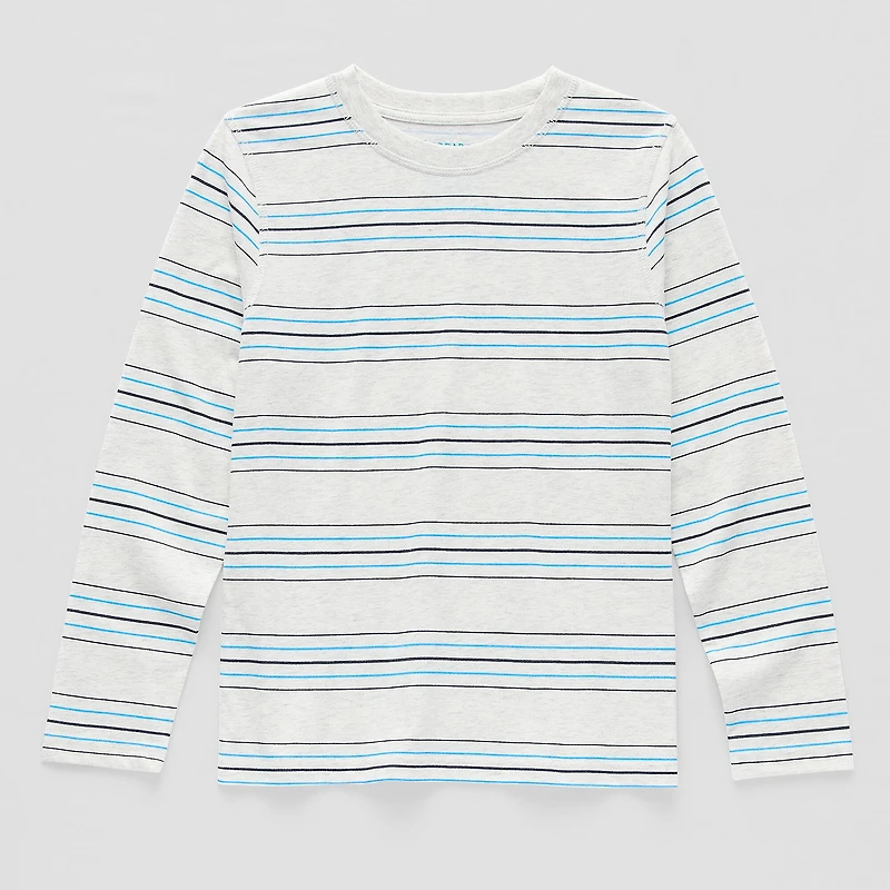 Thereabouts Little & Big Kid Boys Crew Neck Long Sleeve T-Shirt