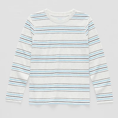 Thereabouts Little & Big Kid Boys Crew Neck Long Sleeve T-Shirt