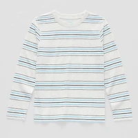 Thereabouts Little & Big Kid Boys Crew Neck Long Sleeve T-Shirt