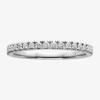 Modern Bride® Signature 1/4 CT. T. W. Diamond 14K White Gold Wedding Band