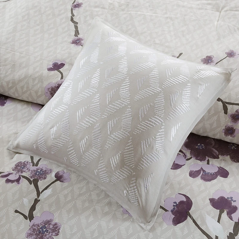 Madison Park Isabella Cotton Floral Comforter Set