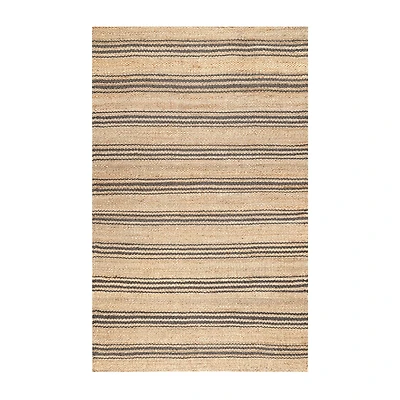 Nuloom Sandy Striped Indoor Rectangular Area Rug