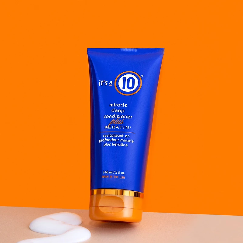 It's a 10 Miracle Plus Keratin Deep Conditioner 5 oz.