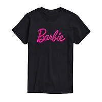 Mens Short Sleeve Barbie Graphic T-Shirt