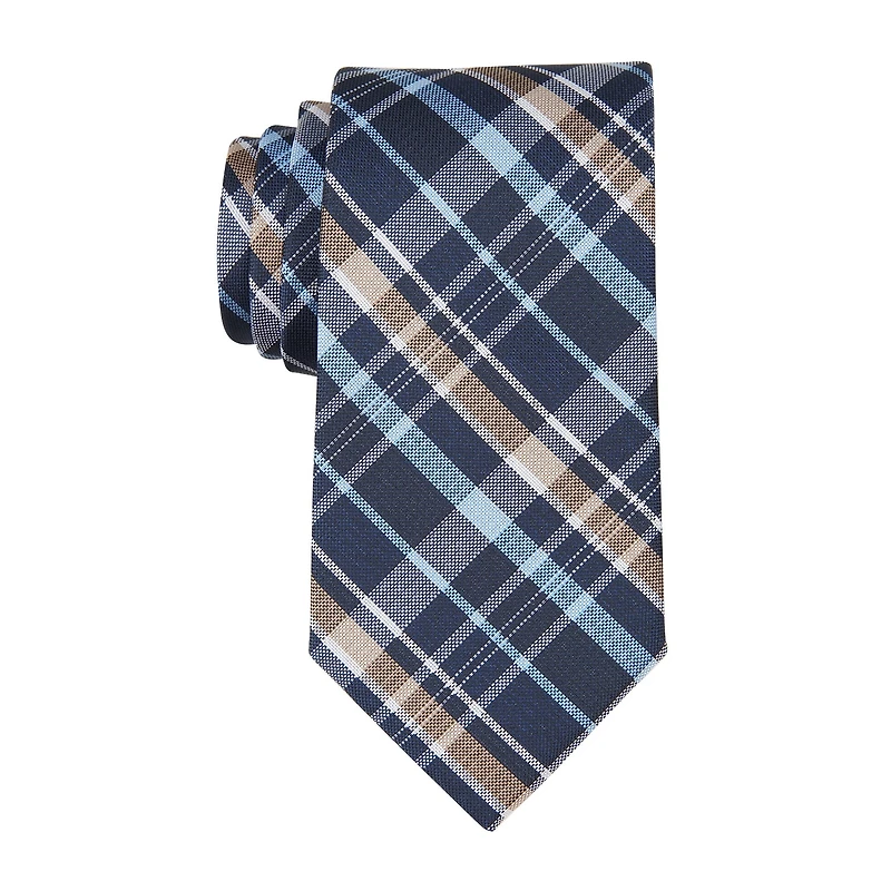 Stafford Premium Pacific Plaid Tie
