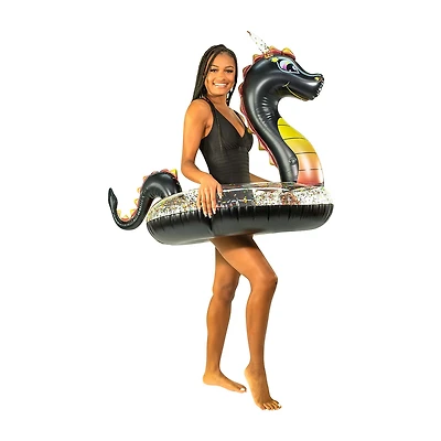 PoolCandy Glitter Sea Dragon - 40IN Pool Tube