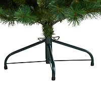 Nearly Natural Faux 5 Foot Pre-Lit Pine Christmas Tree