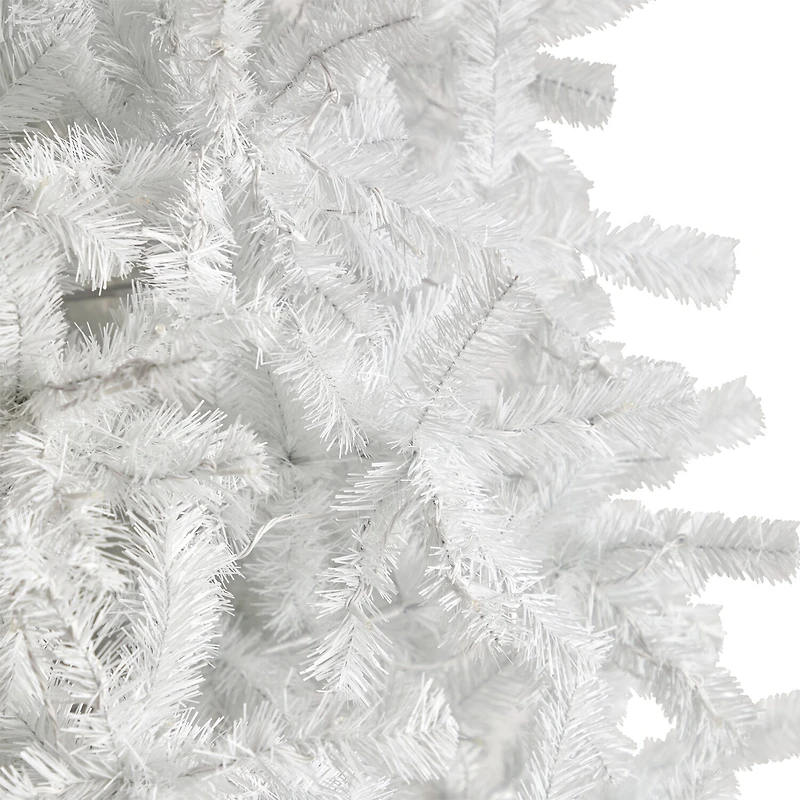 Nearly Natural Faux Douglas 11 Foot Pre-Lit Christmas Tree