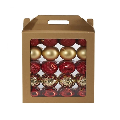 Nearly Natural Shatterproof Tree Gold Box -pc. Christmas Ornament