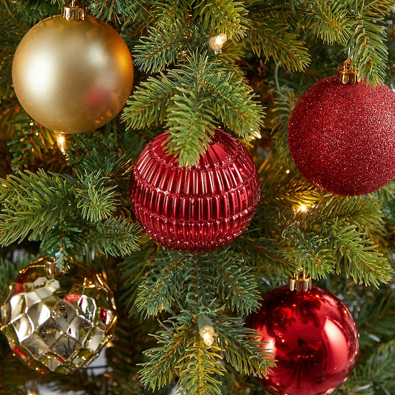 Nearly Natural Shatterproof Tree Gold Box -pc. Christmas Ornament