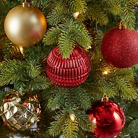 Nearly Natural Shatterproof Tree Gold Box -pc. Christmas Ornament