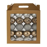 Nearly Natural Shatterproof Tree Silver Set 40-pc. Christmas Ornament