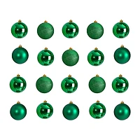 Nearly Natural 3" Shatterproof Set 20-pc. Christmas Ornament