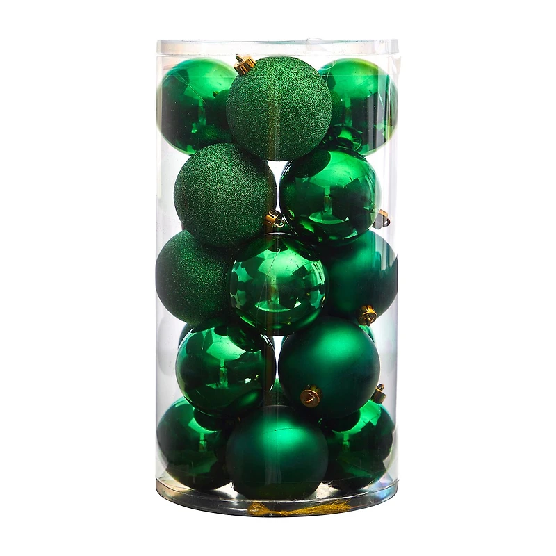 Nearly Natural 3" Shatterproof Set 20-pc. Christmas Ornament