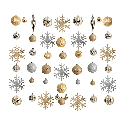 Nearly Natural Set Count -pc. Christmas Ornament