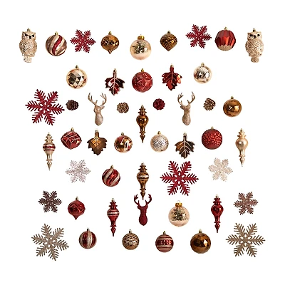 Nearly Natural Set Count Christmas Ornament
