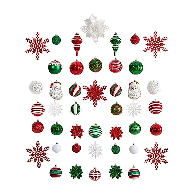 Nearly Natural Set Count 70-pc. Christmas Ornament