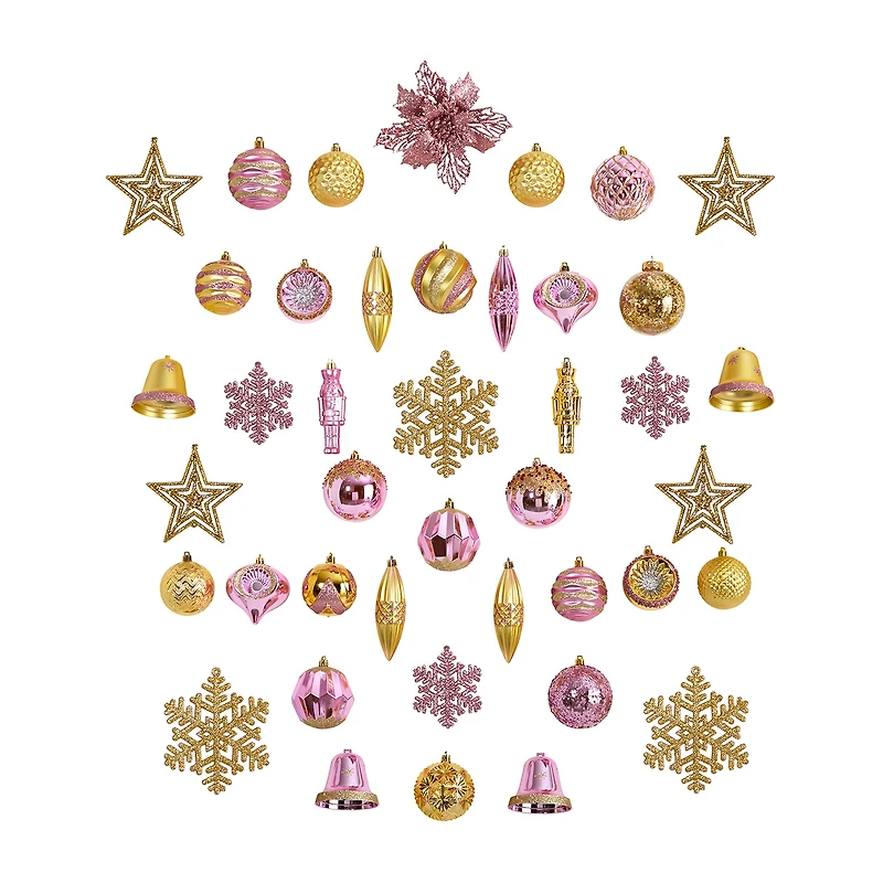 Nearly Natural Set Count -pc. Christmas Ornament