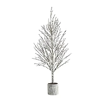 Nearly Natural Faux Twig 4 Foot Christmas Tree