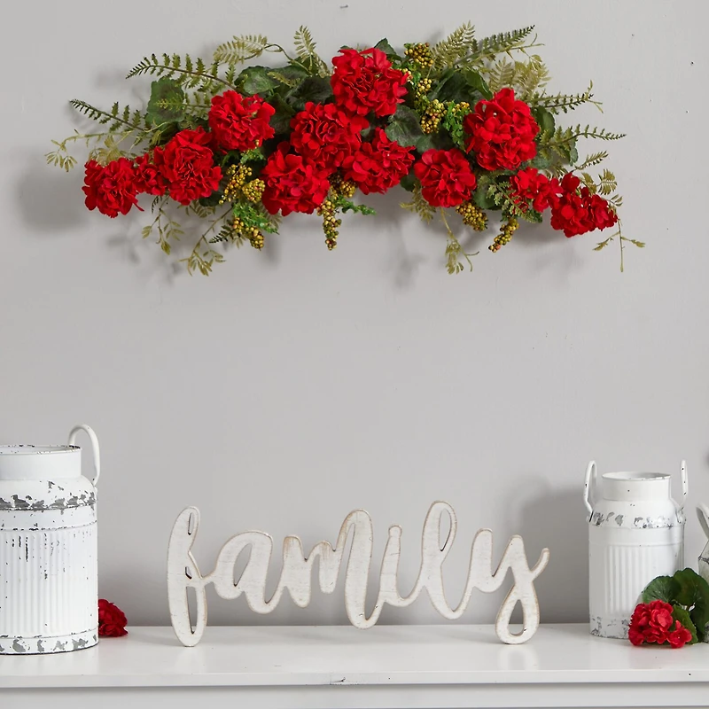 Nearly Natural Wreath Swag