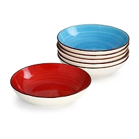 Elama -pc. Stoneware Dinnerware Set