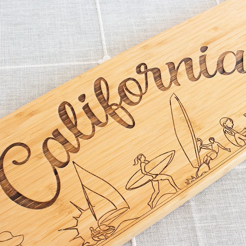 Totally Bamboo State Cutting and Charcuterie Board