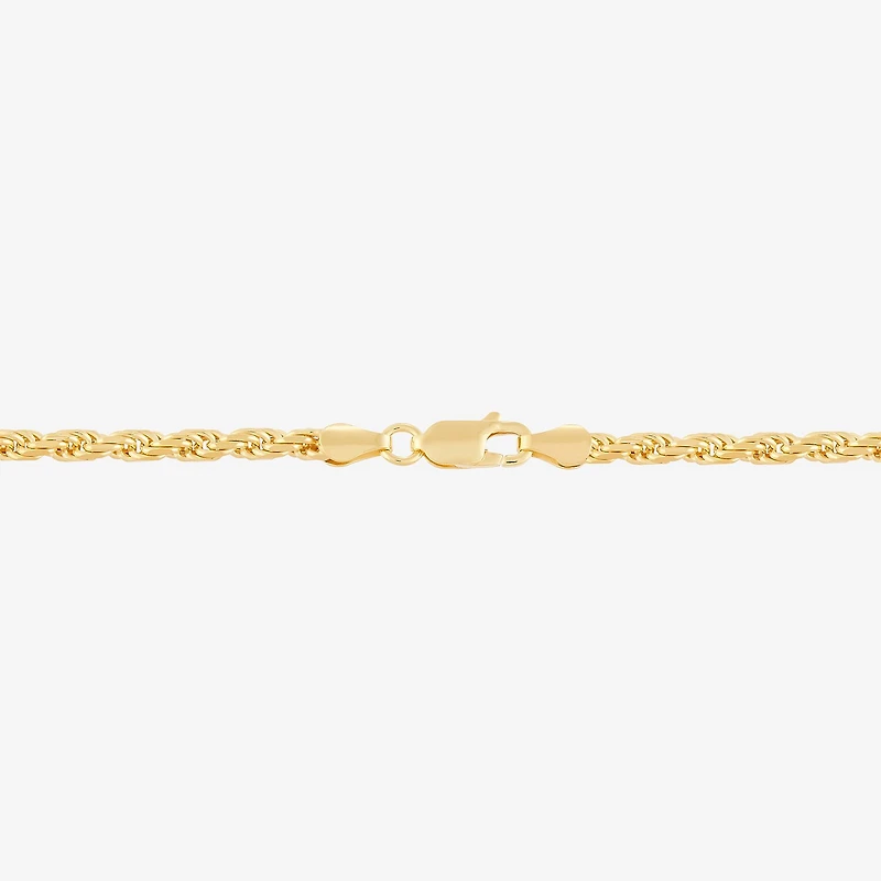 18K Gold Over Silver Crucifix Pendant Necklace