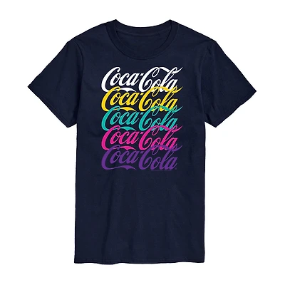 Mens Short Sleeve Coca-Cola Graphic T-Shirt