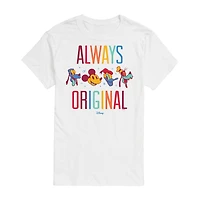 Mens Short Sleeve Mickey and Friends Graphic T-Shirt