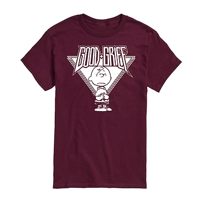Mens Short Sleeve Peanuts Graphic T-Shirt