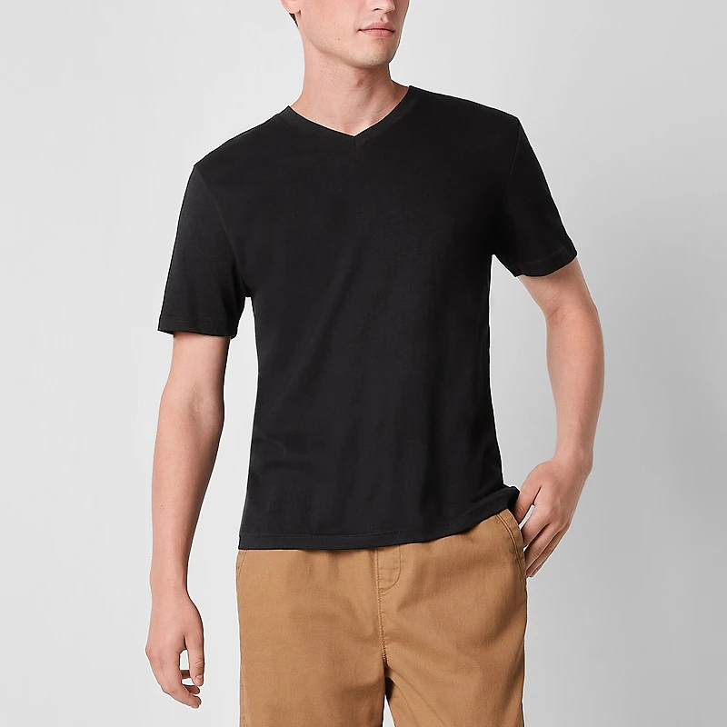 Arizona Mens V Neck Short Sleeve T-Shirt