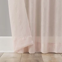 No 918 Krista Tab Top Sheer Single Curtain Panel