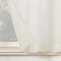 Archaeo Akari 2-pc. Rod Pocket Window Tier
