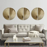 Madison Park 27.5 Radiant Half-Moon 2-pc. Wall Art Set