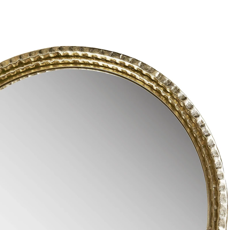 Madison Park 45 Mia Gold Metal Arch Wall Mount Wall Mirror