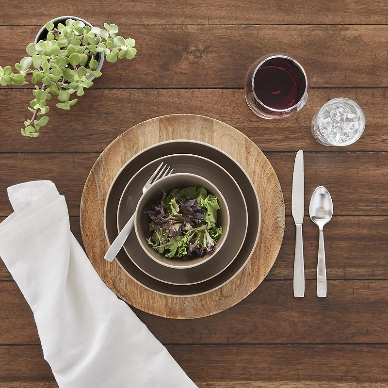 Linden Street 4-pc. Stoneware Salad Plate