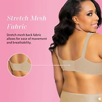 Exquisite Form Fully Full Coverage Unlined Wireless Bra 5100530