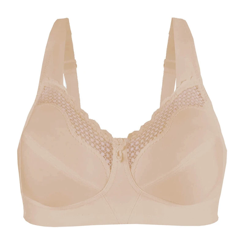 Exquisite Form Fully Full Coverage Unlined Wireless Bra 5100535