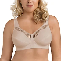 Exquisite Form Fully Full Coverage Unlined Wireless Bra 5100535