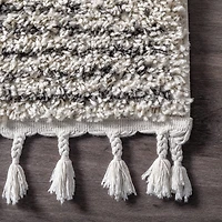 Nuloom Sqbria Striped Indoor Square Area Rug