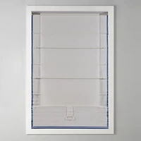 Madison Park Leighton Energy Saving Cordless Room Darkening Roman Shade
