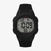 Timex Sport Unisex Adult Black Strap Watch Tw5m58400so