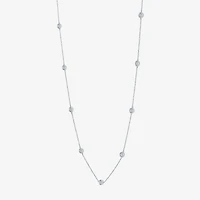 Diamond Addiction (G-H / Si2-I1) Womens / CT. T.W. Lab Grown White 10K Gold Inch Pendant Necklace