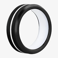 Mens 8MM Tungsten Wedding Band